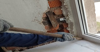 Демонтаж оконных откосов по выгодной цене от 529 руб. в Стерлитамаке - Сварной-Стм